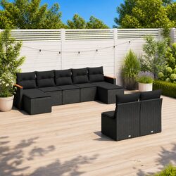Transform Your Patio with a 9-Piece Outdoor Sofa Set