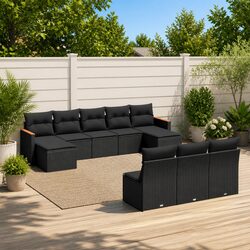 Elevate Your Outdoor Experience with 10-Piece Sofa Set