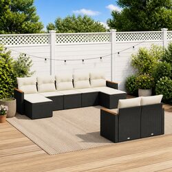 Enhance Your Outdoor Space with This 9 Piece Sofa Set