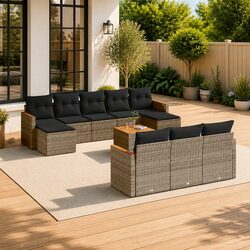 Elevate Your Outdoor Space with 11 Piece Sofa Set