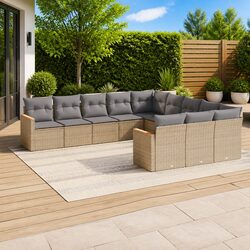 Transform Your Outdoor Area with this 11-Piece Sofa Set