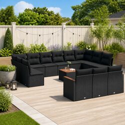 Enhance Your Outdoor Living with 14 Piece Garden Sofa Set