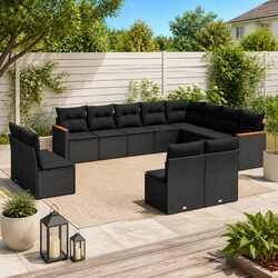 Transform Your Outdoor Space with 12 Piece Sofa Set