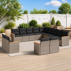 Transform Your Outdoor Space with 13-Piece Sofa Set