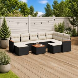 Enhance Your Outdoor Space with a 10-Piece Sofa Set