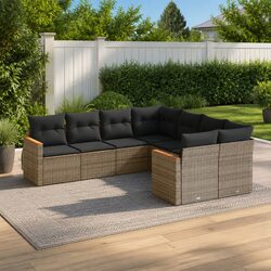 Transform Your Outdoor Area with This 8 Piece Sofa Set