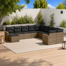 Transform Your Outdoor Living with 11-Piece Sofa Set