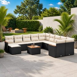 Transform Your Outdoor Living with This 12-Piece Sofa Set