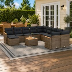 Enhance Your Outdoor Living with 12 Piece Sofa Set