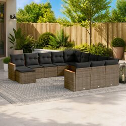 12 Piece Outdoor Garden Sofa Set - Elevate Your Patio Space