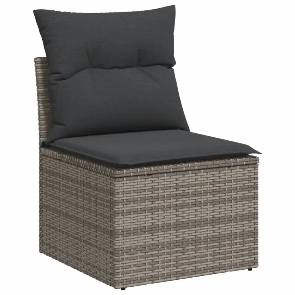 Garden Sofa Set 12 Piece Outdoor Furniture Patio Lounge Grey Modular Seating