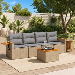 Transform Your Outdoor Space with a 5-Piece Sofa Set