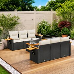 Enhance Your Outdoor Space with a 7 Piece Sofa Set