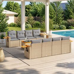 Transform Your Outdoor Space with 9-Piece Sofa Set