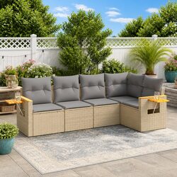 Enhance Your Outdoor Space with 5 Piece Sofa Set