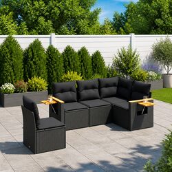 Transform Your Outdoor Space with 5-Piece Sofa Set
