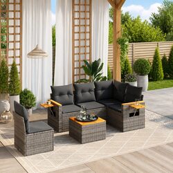 Elevate Your Outdoor Space with 6 Piece Sofa Set