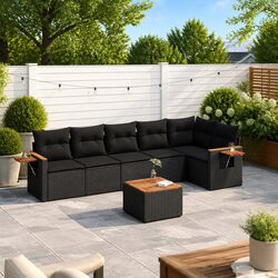 Enhance Your Outdoor Living with 7 Piece Garden Sofa Set
