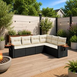 Transform Your Outdoor Space with This 6 Piece Sofa Set