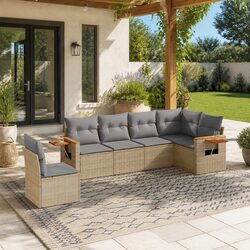 Elevate Your Outdoor Space with a 6-Piece Sofa Set