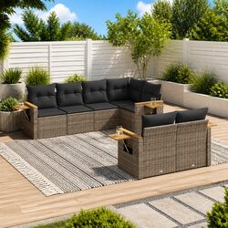 Outdoor Modular Garden Sofa Set for Stylish Relaxation