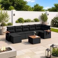 Transform Your Outdoor Space with 8 Piece Sofa Set