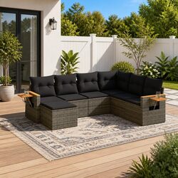 Transform Your Outdoor Space with a 7 Piece Garden Sofa Set