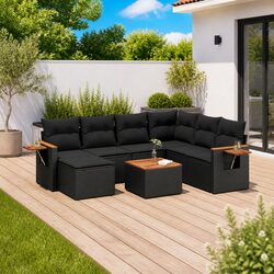 Enhance Your Outdoor Area with 8 Piece Sofa Set
