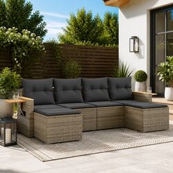 Enhance Your Outdoor Space with a 6-Piece Sofa Set