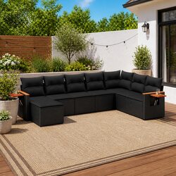 Elevate Your Outdoor Space with 8 Piece Sofa Set