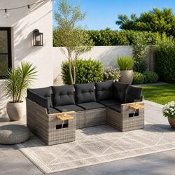 Enhance Your Outdoor Living with This 6 Piece Sofa Set
