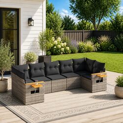Enhance Your Outdoor Living with 7 Piece Garden Sofa Set