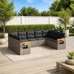 Enhance Your Outdoor Living with a 9-Piece Sofa Set