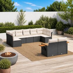 Enhance Your Outdoor Space with a 9 Piece Garden Sofa Set