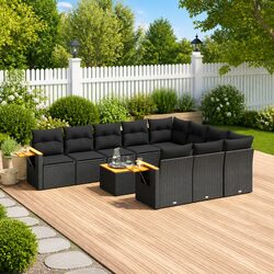 Elevate Your Outdoor Space with 11 Piece Sofa Set