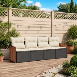 Enhance Your Patio with This Comfortable Sofa Set