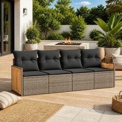 Elevate Your Outdoor Space with This 4 Piece Sofa Set