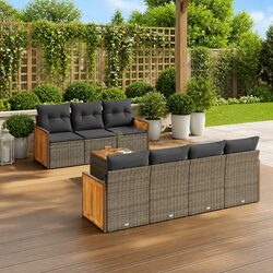 Transform Your Outdoor Area with 8 Piece Sofa Set