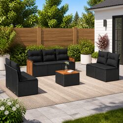 Elevate Your Outdoor Experience with an 8 Piece Sofa Set