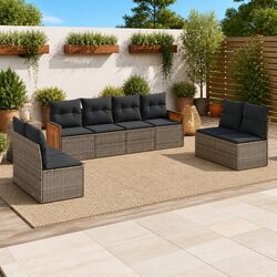 Transform Your Outdoor Space with This 8-Piece Sofa Set