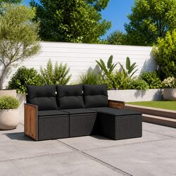 Elevate Your Outdoor Space with a 4 Piece Sofa Set