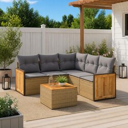 Transform Your Outdoor Space with Our 6 Piece Sofa Set