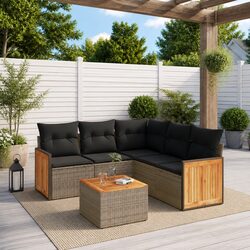 Elevate Your Outdoor Living with this 6 Piece Sofa Set