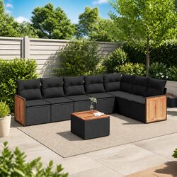 Transform Your Outdoor Space with This 8-Piece Sofa Set