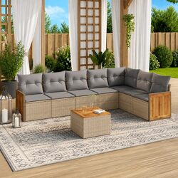 Enhance Your Outdoor Living with an 8 Piece Patio Sofa Set
