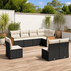 Transform Your Patio with an 8 Piece Modular Garden Sofa