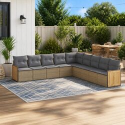Elevate Your Outdoor Space with a 9-Piece Sofa Set