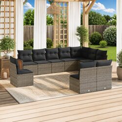 Transform Your Outdoor Space with 10 Piece Sofa Set