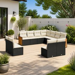Transform Your Outdoor Living with This 11 Piece Sofa Set
