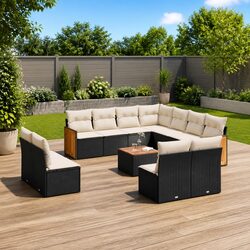 Elevate Your Outdoors with a 12-Piece Garden Sofa Set